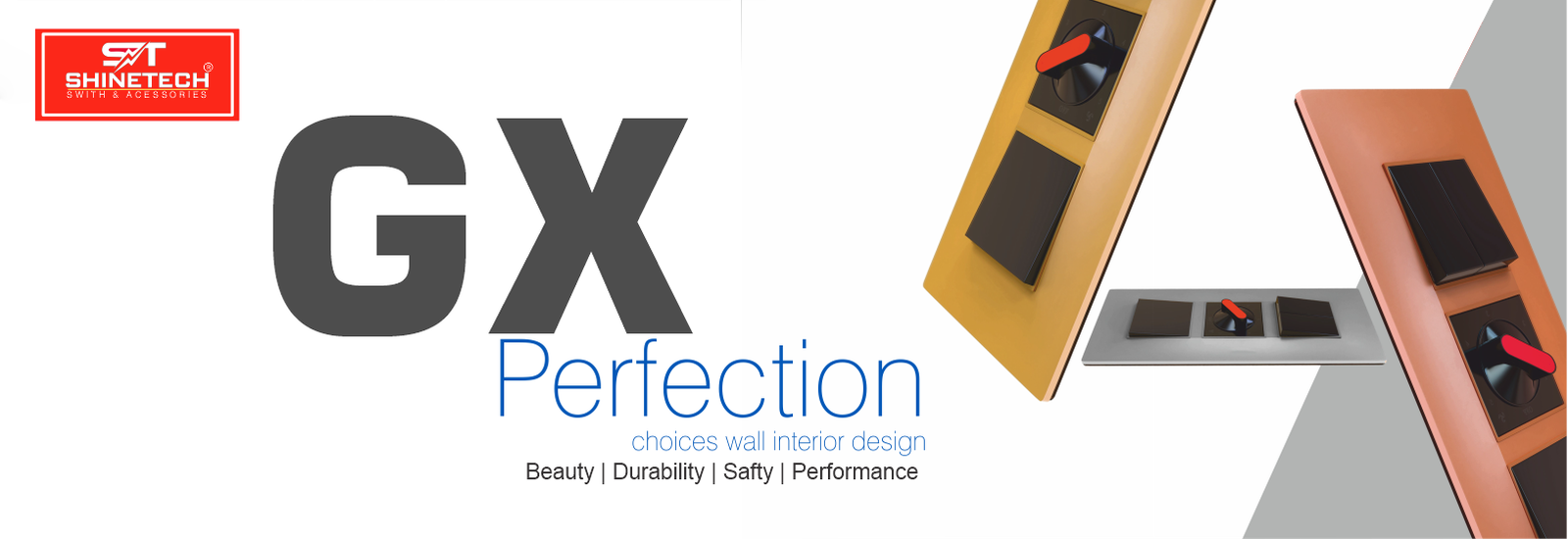 shinetech Modular Switch Plates & Switches | Shinetech Electric